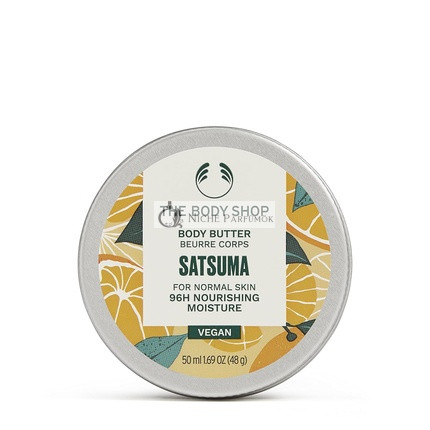 The Body Shop Satsuma Body Butter Nourishing Moisturizing Skincare for Normal Skin Vegan 1.69oz