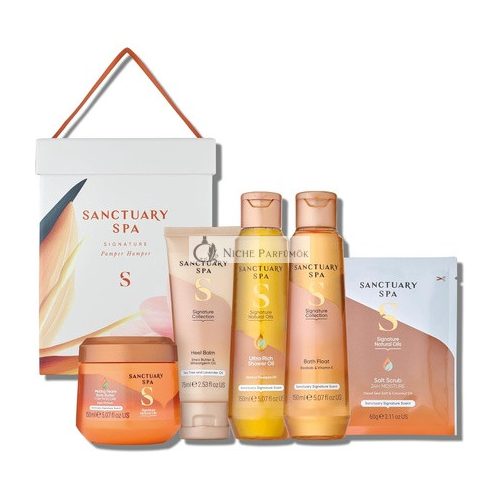 Sanctuary Spa Signature Pamper Hamper Gift Set - Vegan Gift for Women