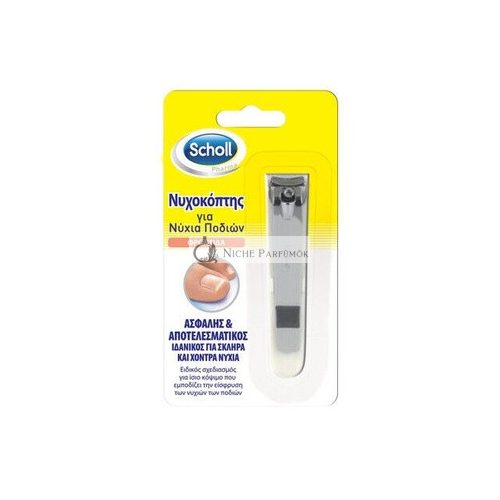 Scholl Stainless Steel Toe Nail Cutter Easy and Safe to Use