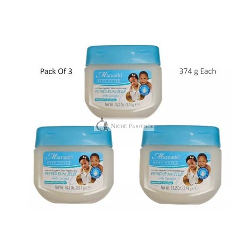 Mamado Baby Guard Petroleum Jelly with Coconut 13.02 Ounces 374g