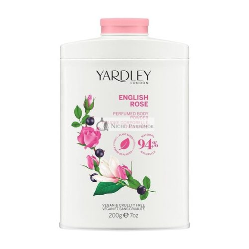 Yardley London English Rose Perfumed Body Powder 200g