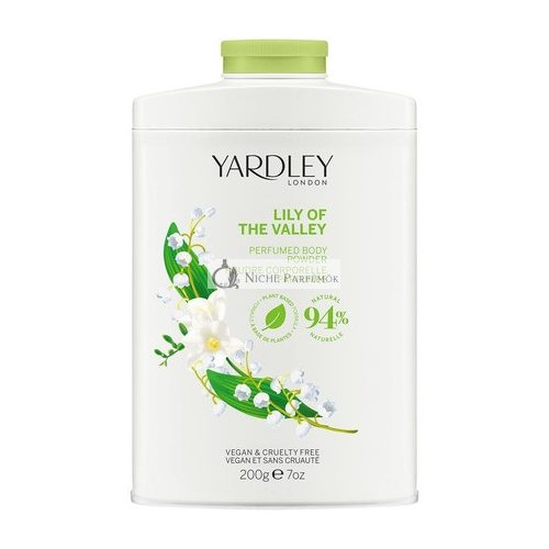 Yardley London Lily of the Valley Perfumed Body Powder 200g