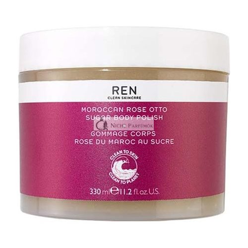 Ren Moroccan Rose Otto Sugar Body Polish 330ml