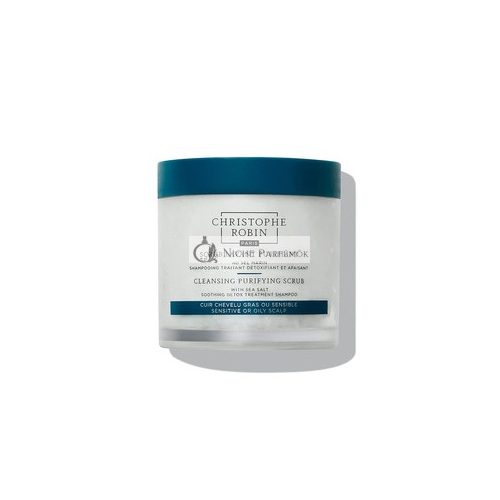 Christophe Robin Purifying Scrub with Sea Salt 250ml