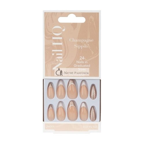 Nail HQ Champagne Sippin' Almond Nails Cream 1g