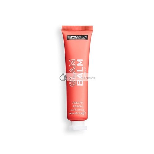 Revolution Relove Glam Balm Lip Care in Pretty Peach