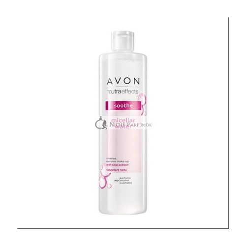 Avon Nutra Effects Micellar Facial Water 400ml Vitamin E Shea Butter