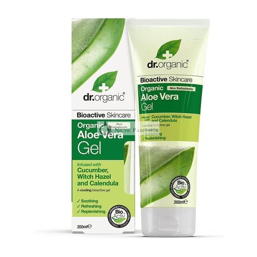 Dr Organic Aloe Vera Gel with Cucumber 200ml