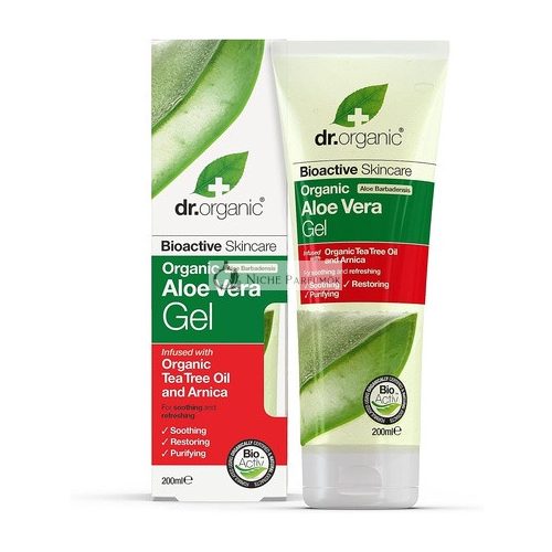 Dr Organic Organic Aloe Vera Gel with Tea Tree Arnica 200ml