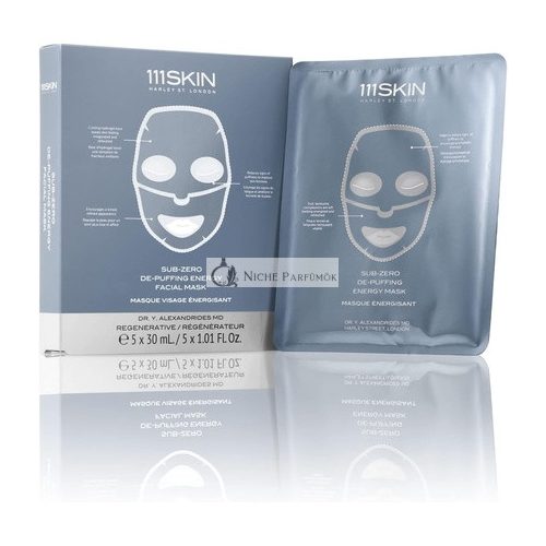 111SKIN Sub-Zero de-Puffing Energy Facial Mask 5 Masks 150ml/5.05fl.oz - Pack of 5