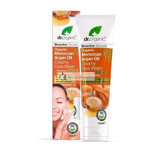 Dr. Organic Moroccan Argan Oil Face Wash 150ml