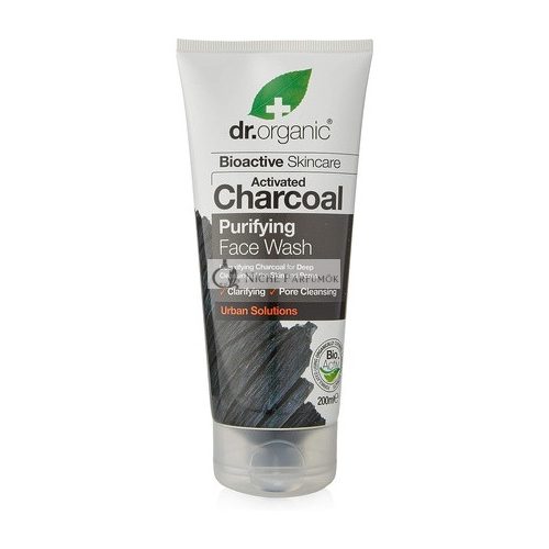 Dr Organic Charcoal Face Wash 200ml