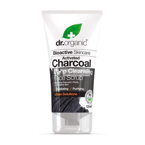 Dr Organic Charcoal Face Scrub 152g