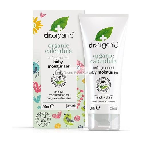 Dr. Organic Calendula Unfragranced Baby Moisturiser 50ml