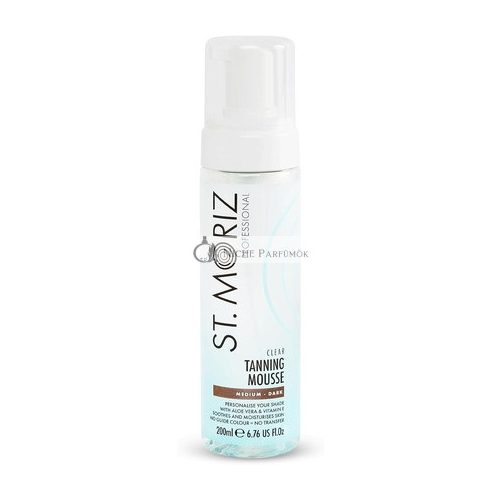 St. Moriz Clear Professional Tanning Mousse Medium to Dark 200ml