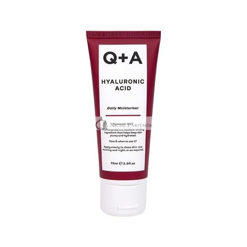 Q+A Hyaluronic Acid Daily Moisturiser 75ml - Vegan