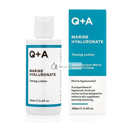 Q+A Marine Hyaluronate Toning Lotion with Hyaluronic Acid and Marine Actives 100ml