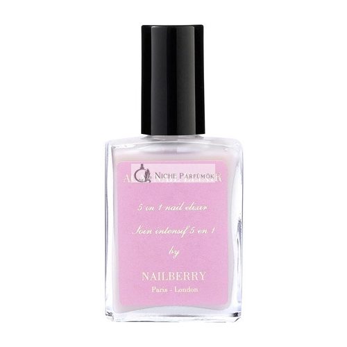 Nailberry Acai Nail Elixir Rose Scented 5 in 1 Intensive Treatment 15ml