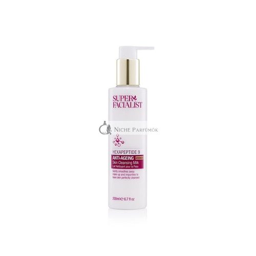 Super Facialist Hexapeptide-9 Anti-Ageing Advanced Skin Cleansing Milk 200ml