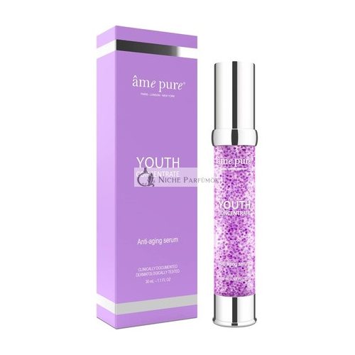 Âme Pure Youth Concentrate Serum Advanced Anti-Aging Formula for Smoother, Firmer, and Radiant Skin