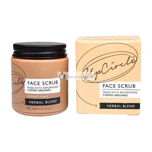 UpCircle Coffee Face Scrub Herbal Blend for Oily Combination Skin 100ml