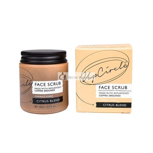 UpCircle Coffee Face Scrub Citrus Blend for Dry Skin 100ml