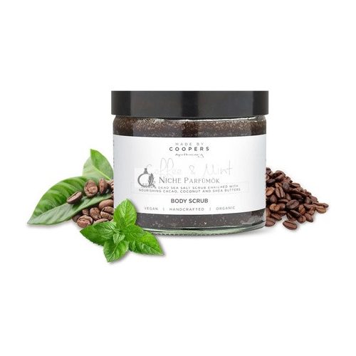 Made By Coopers Coffee Mint Sugar and Dead Sea Salt Body Scrub 250g