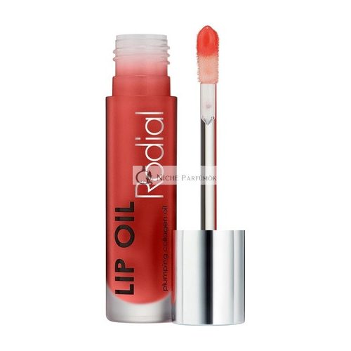 Rodial Plumping Collagen Lip Oil Sugar Coral 4ml Vegan Collagen-Infused Lip Oil with Macadamia and Jojoba Oil Deep Hydration for Fuller-Looking Pout Ultra-Nourishing Formula for Silky Lips