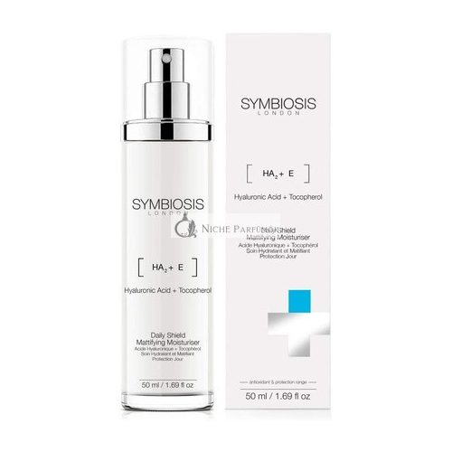 Daily Shield Mattifying Moisturizer with Hyaluronic Acid and Tocopherol