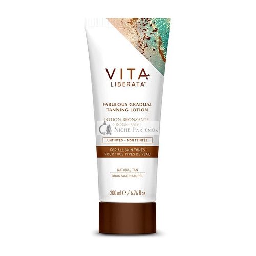 VITA LIBERATA Fabulous Gradual Tanning Lotion 200ml Clear - New Packaging