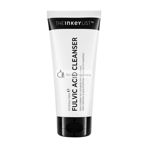 The Inkey List Fulvic Acid Cleanser 150ml - Makeup Remover for Healthy Complexion - Fragrance Free - All Skin Types