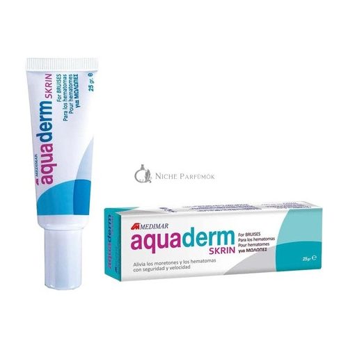 Aquaderm Skrin Tube 25g for Relief of Hematomas and Bruises