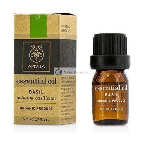 Apivita Organic Basil Essential Oil 5ml