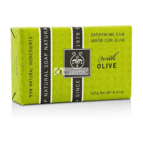 Apivita Olive Oil Soap with Hydrating Properties