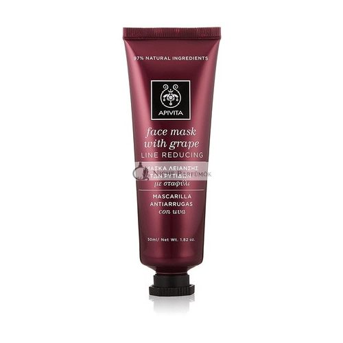 Apivita Line Reducing Face Mask with Grape 1.7oz - New Product Exclusive Innovation