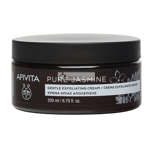 Apivita Pure Jasmine Gentle Exfoliating Cream Smoothness and Elasticity 200ml