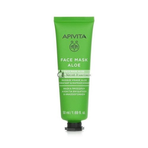 Apivita Face Mask with Aloe Moisturizing and Refreshing 50ml