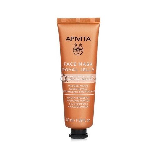 Apivita Face Mask with Royal Jelly Firming and Revitalizing 50ml for Women's Skin