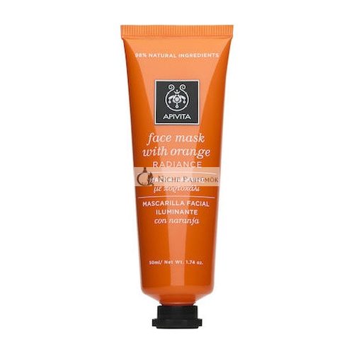 Apivita Face Mask With Orange - 50ml