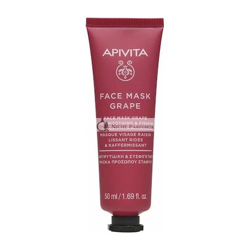 Apivita Anti-Wrinkle Firming Face Mask With Grape - 50ml