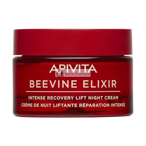 Apivita Beevine Elixir Intense Recovery Lift Night Cream with Propolis and Vine Polyphenols 1.74 oz