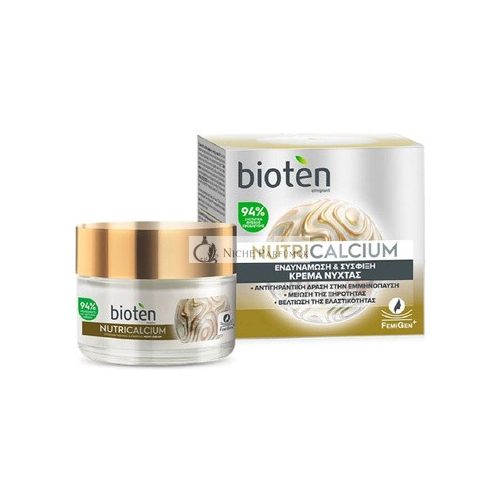 Bioten Nutricalcium Night Cream For Anti-Aging And Firming - 50ml