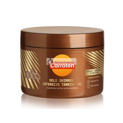 Carroten Gold Shimmer Tanning Gel - 150 Ml