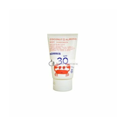 Korres Coconut & Almond Baby Sunscreen SPF30 100ml