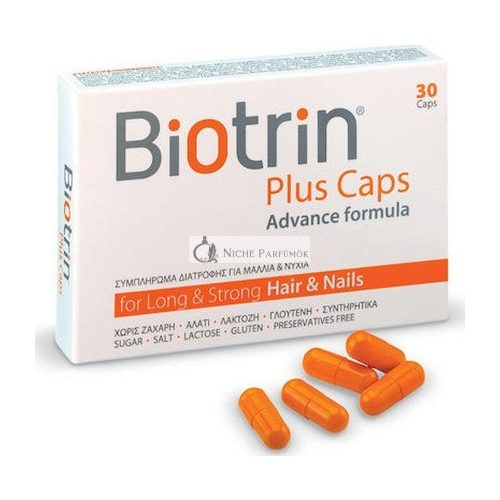 Biotrin Plus Capsules Dietary Supplement For Healthy Hair And Nails - 30 Capsules