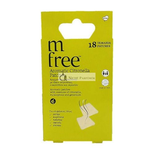 M-Free Aromatic Citronella Insect Repellent Patches - 18 Pieces