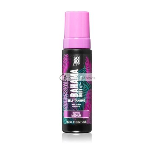 Bahama Body Self-Tanning Mousse - Medium, 150 ml