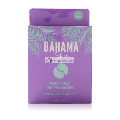 Bahama Skin Under Eyes Gels - Hydrogel Under-Eye Mask 5 pairs (10 pieces)