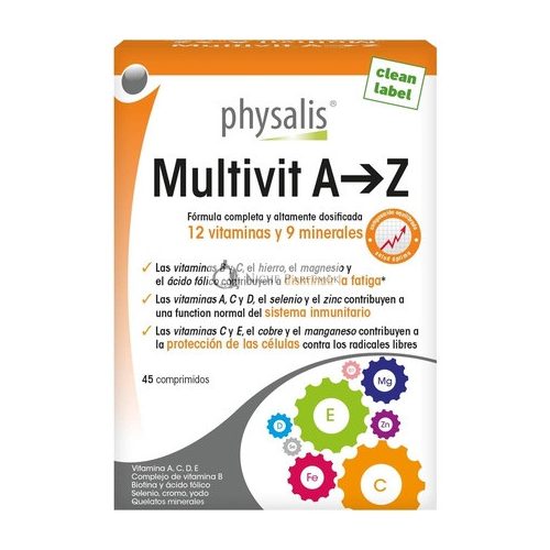 Physalis Multivit A-Z 45 Tablets