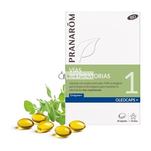 Pranarom Oleocaps 1 Ways Respiratory 30 Capsules